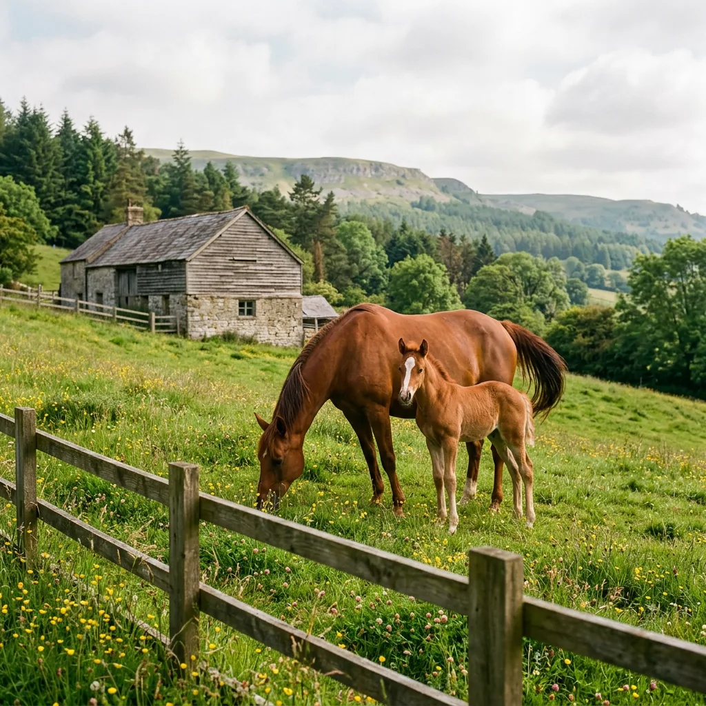 Élevage de chevaux, Écurie du Mas en Vercors, Lans-en-Vercors